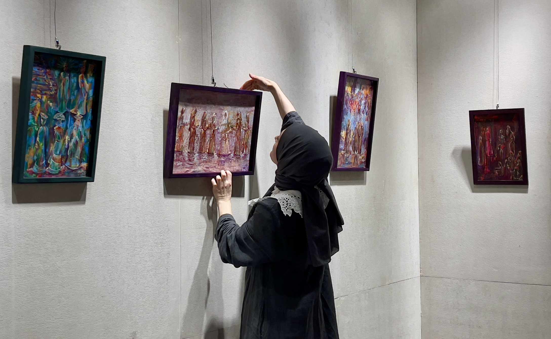 Turkish Ambassador Visit to Rising from the Ashes Exhibition Kuwait